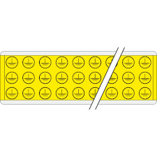 Маркеры кабелепровода и напряжения — символ заземления