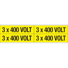 Маркеры кабелепроводов и напряжения - 400 В