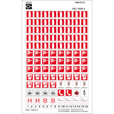 Мини-Пиктограммы - Мини 6: Пожарное оборудование