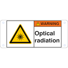 Знак безопасности ISO — Оптическое излучение