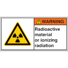 Знак безопасности ISO - Радиоактивный материал или ионизирующее излучение