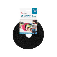 Лента VELCRO® ONE-WRAP® 25мм х 25м черная