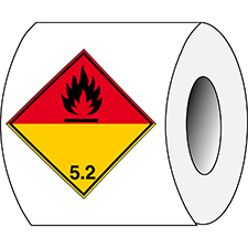 Транспортный знак - ADR 5.2 - Органический пероксид