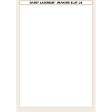 Полиэфирные этикетки LaserTab в листах формата А4