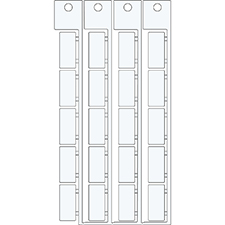 Бирка компонента FE KM 9X20