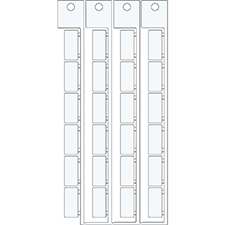 Бирка компонента КМ 8Х17,5