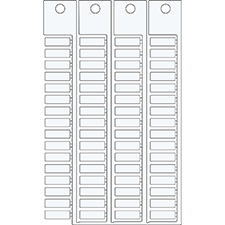 Бирка клеммной колодки WI TE 5X15