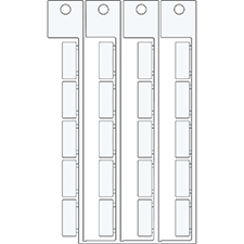 Бирка компонента TE 8X21