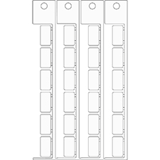 Бирка компонента ABB 9X17