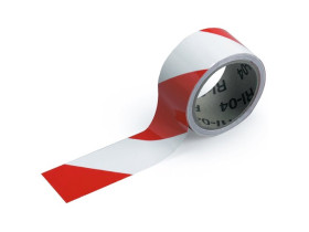 Лента напольная BRADY gws255296 для обозначения опасных мест WS8V, размер 50мм*33м, цвет-красно-белая