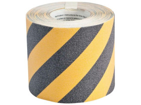 Лента антискольжения BRADY gws78150 Anti-Skid, черно-желтая, 150 мм*18 м, 1 рулон