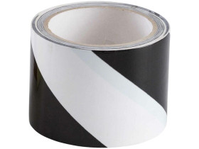 Лента BRADY gws55293 напольная маркировочная для разметки, прочная, черно-белая, 75 мм*16.5м, B-950 (самоклеющийся винил), 1 рулон