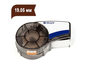 Лента Brady M21-750-595-BR (19.05 мм, белый на коричневом) {brd139737}